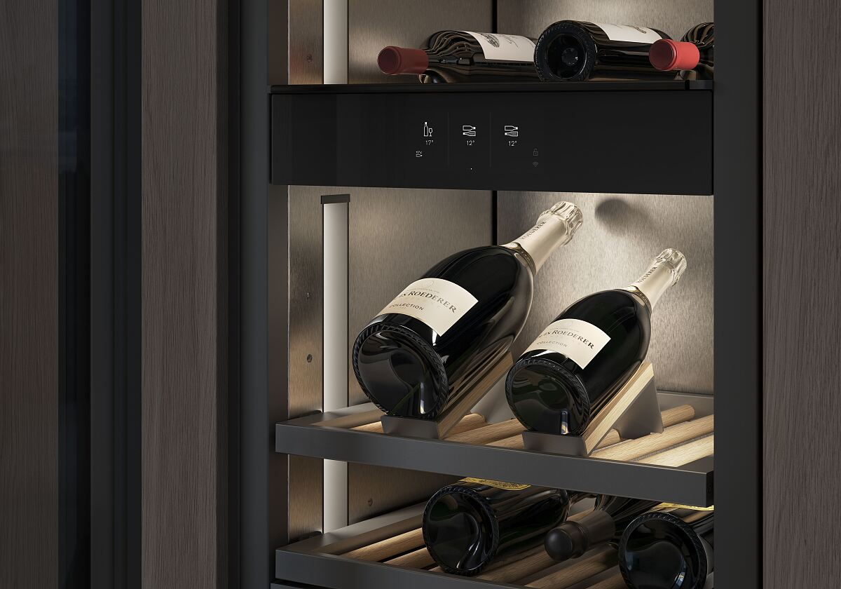 Gaggenau präsentiert neue Weinklimaschränke mit einzigartigem Temperiersystem