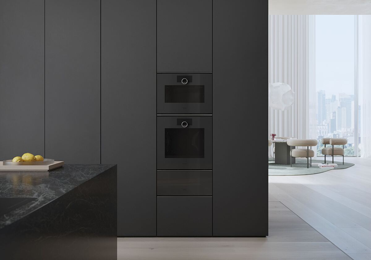 Bei der Designphilosophie der Gaggenau Serie Minimalistic liegt der Fokus auf der architektonischen Integration, der zurückhaltenden Formensprache und der Reduktion auf das Wesentliche